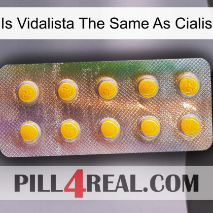 Is Vidalista The Same As Cialis new11